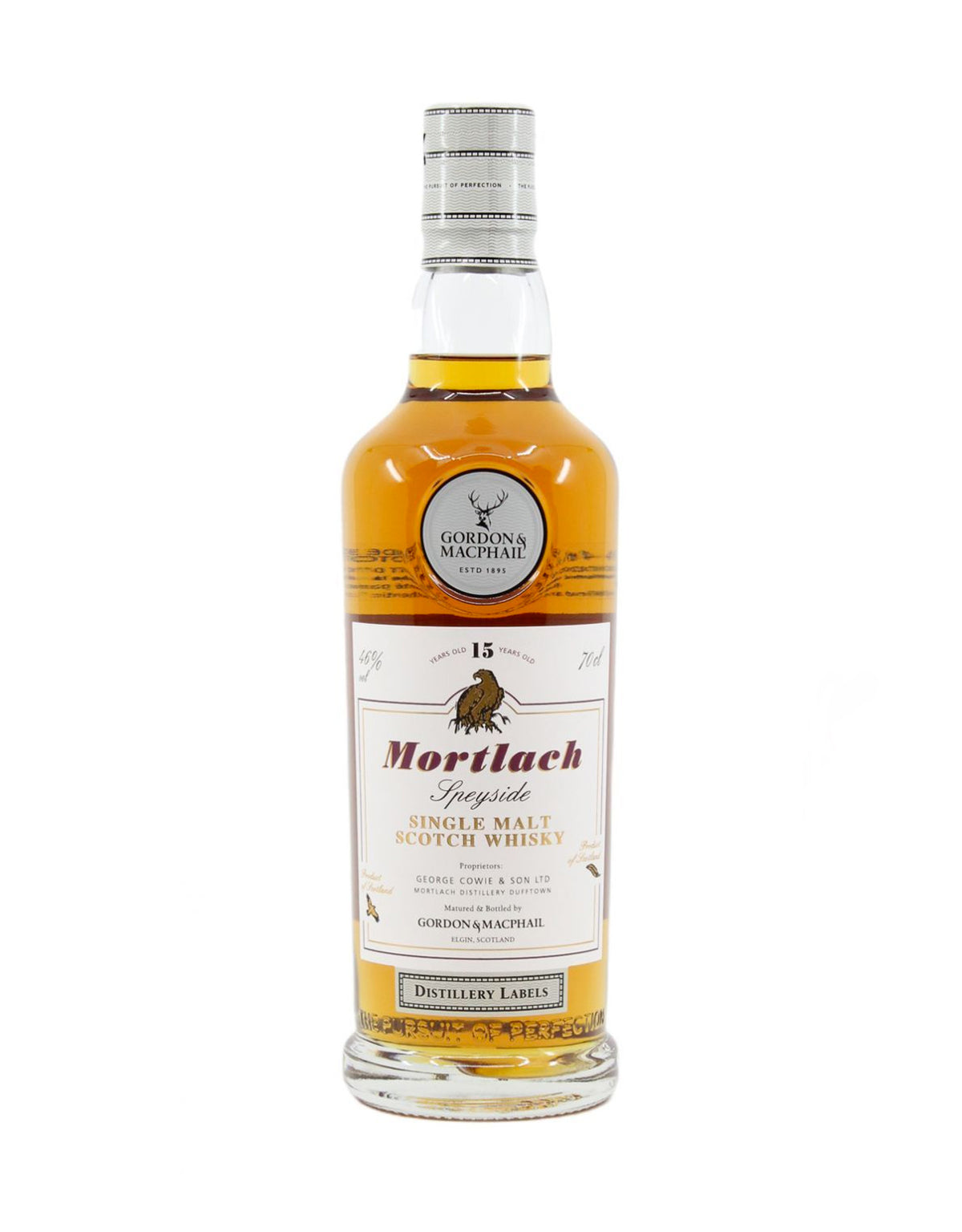 Gordon & MacPhail Mortlach Single Malt 15 Year Old 'Distillery Labels'