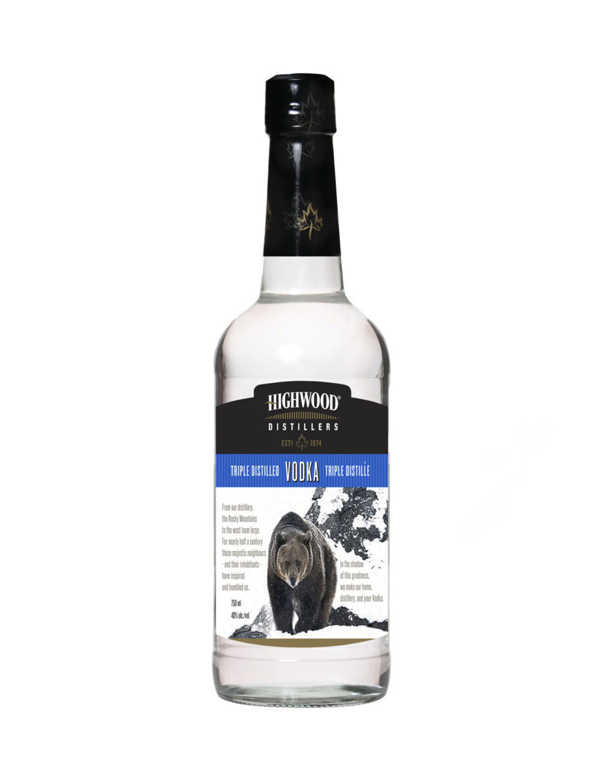 Highwood Pure Canadian Vodka - 1.14 L Bottle