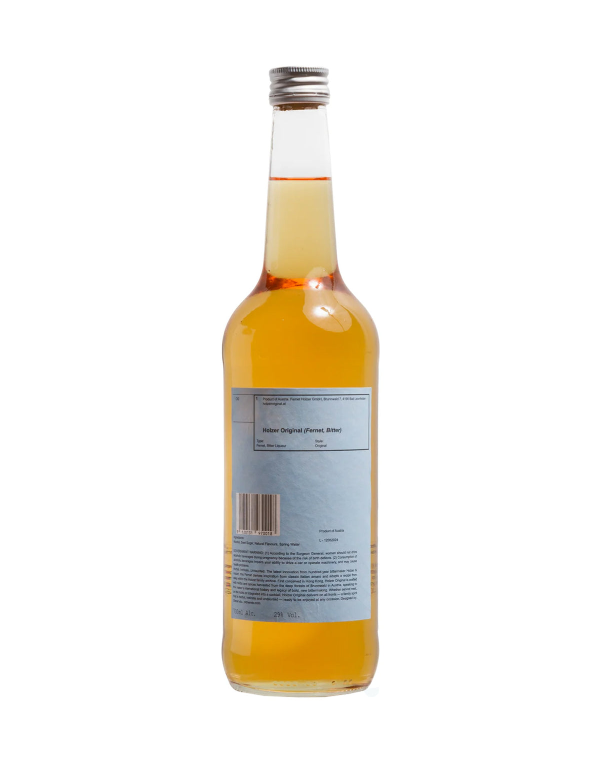 Holzer Original Fernet Bitter – 700 ml