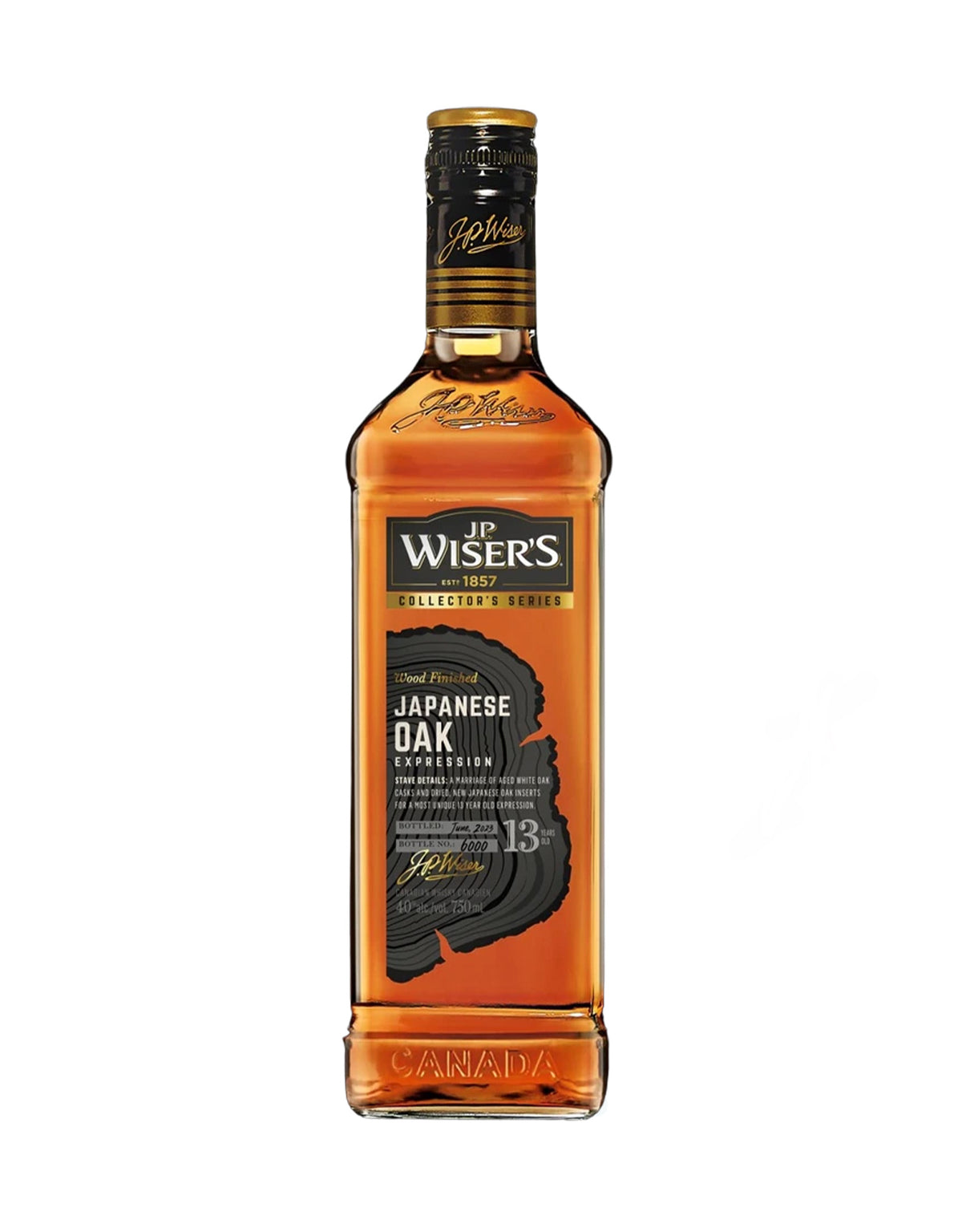 J.P. Wiser's 13 Year Old Japanese Oak Whisky