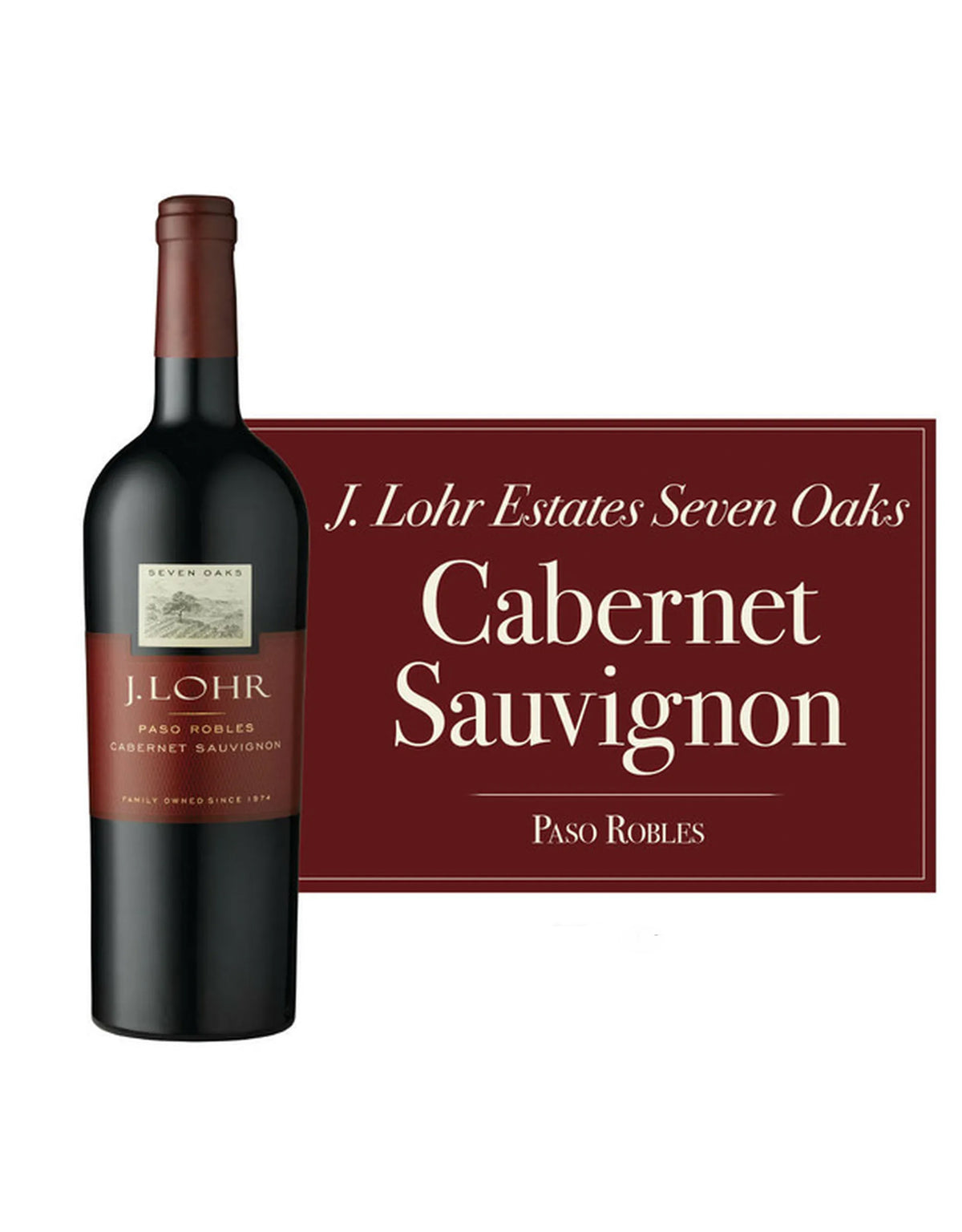 J Lohr Cabernet Sauvignon Seven Oaks - 1.5 Litre Bottle