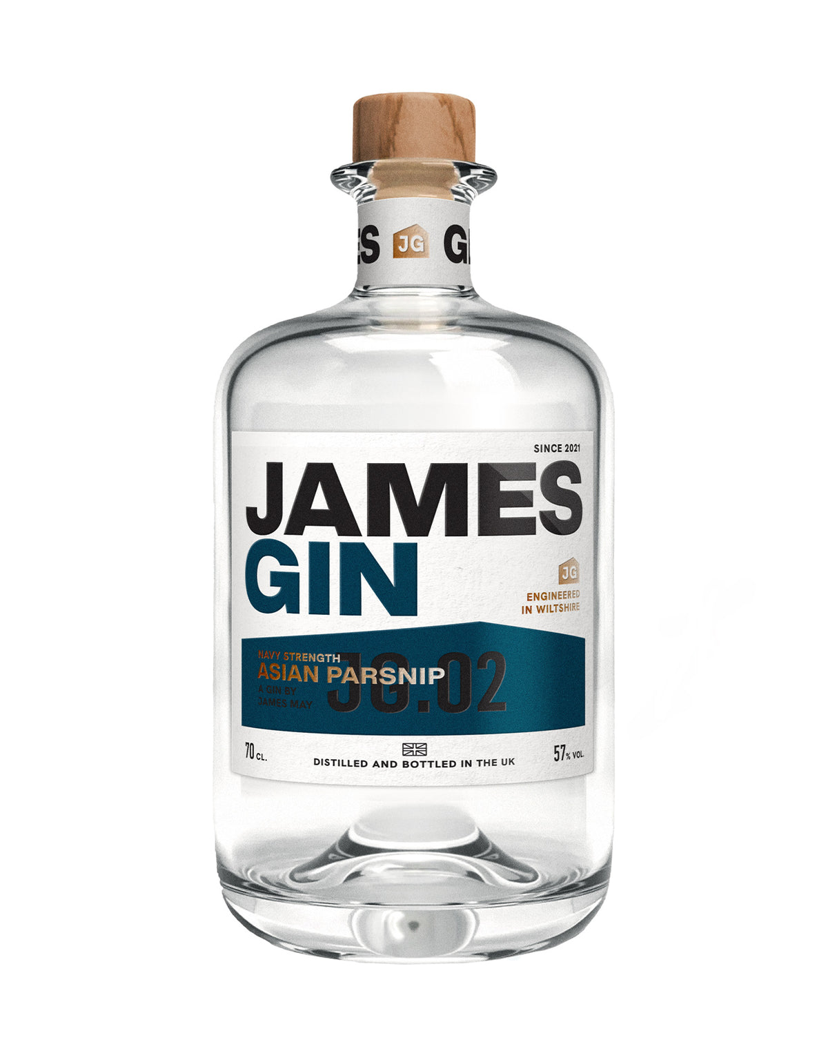 James Gin Asian Parsnip: Navy Strength