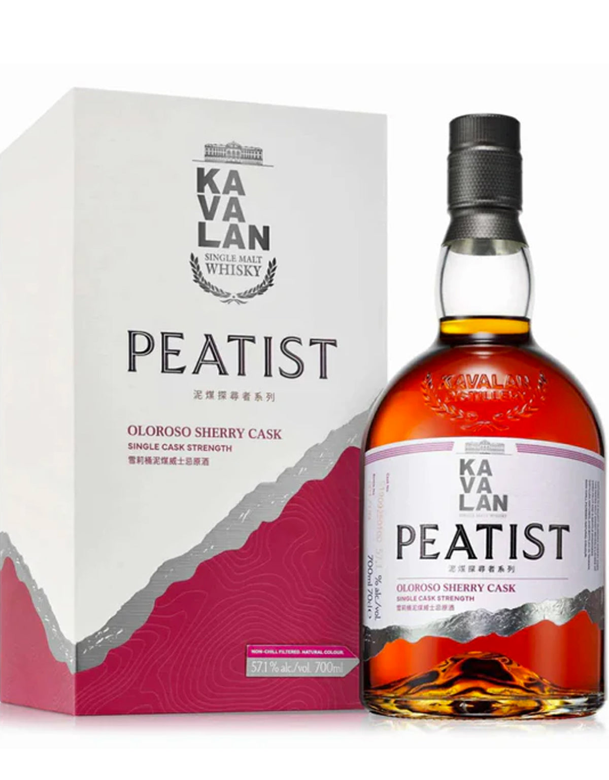 Kavalan Peatist Oloroso Sherry Cask Finish