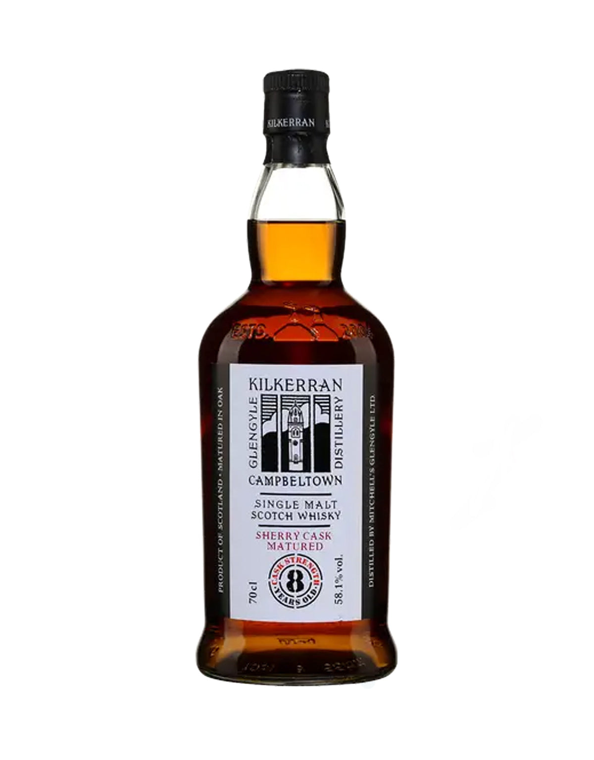 Kilkerran 8 Year Old Single Malt - Cask Strength, Sherry Cask Matured