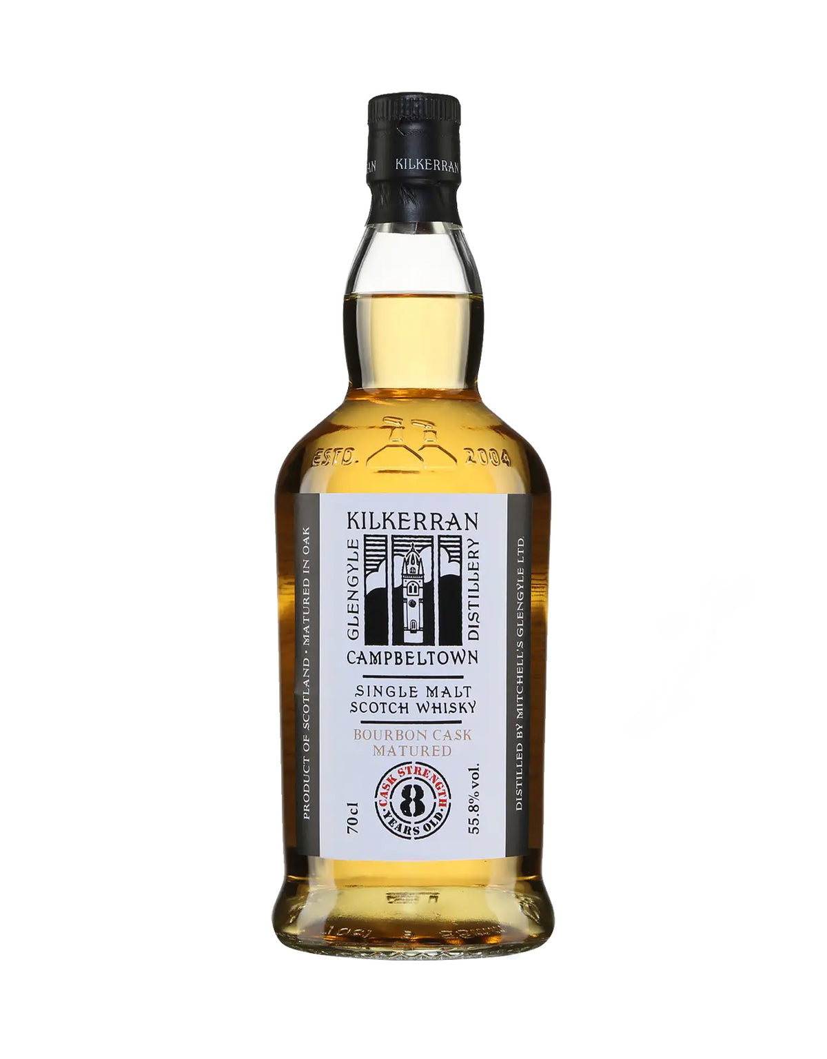 Kilkerran 8 Year Old Single Malt - Cask Strength, Bourbon Cask Matured