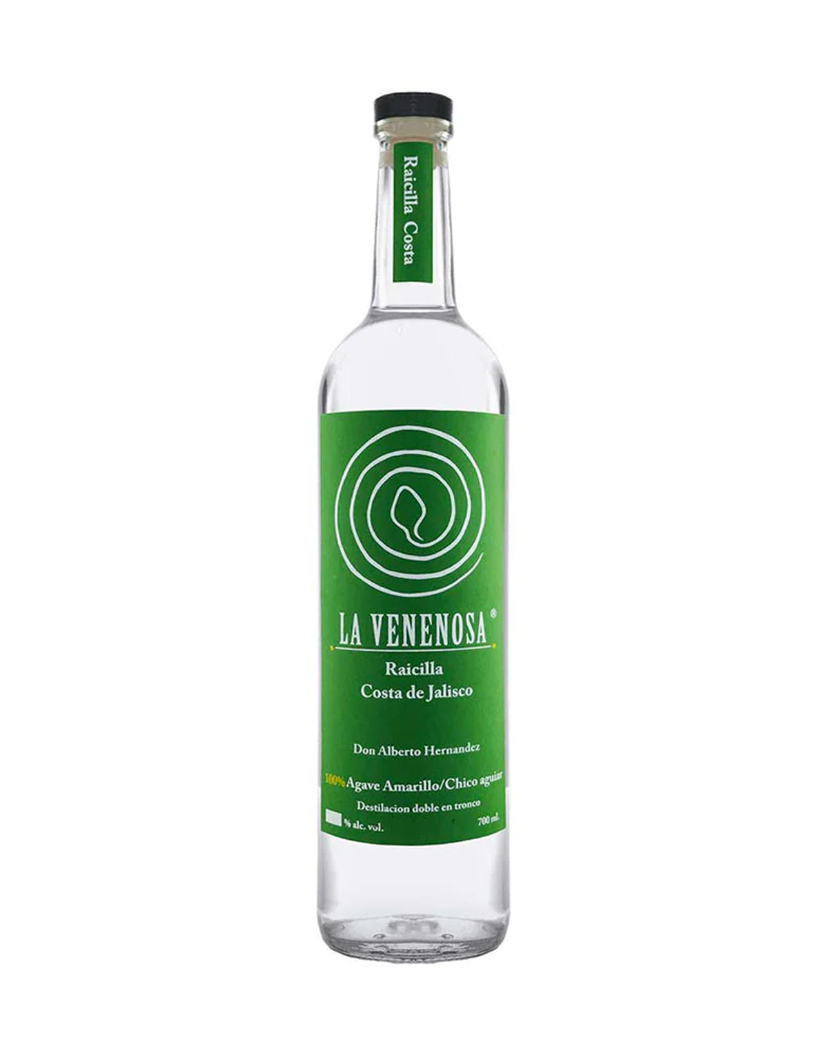 La Venenosa Raicilla Costa de Jalisco (47.3% ABV)