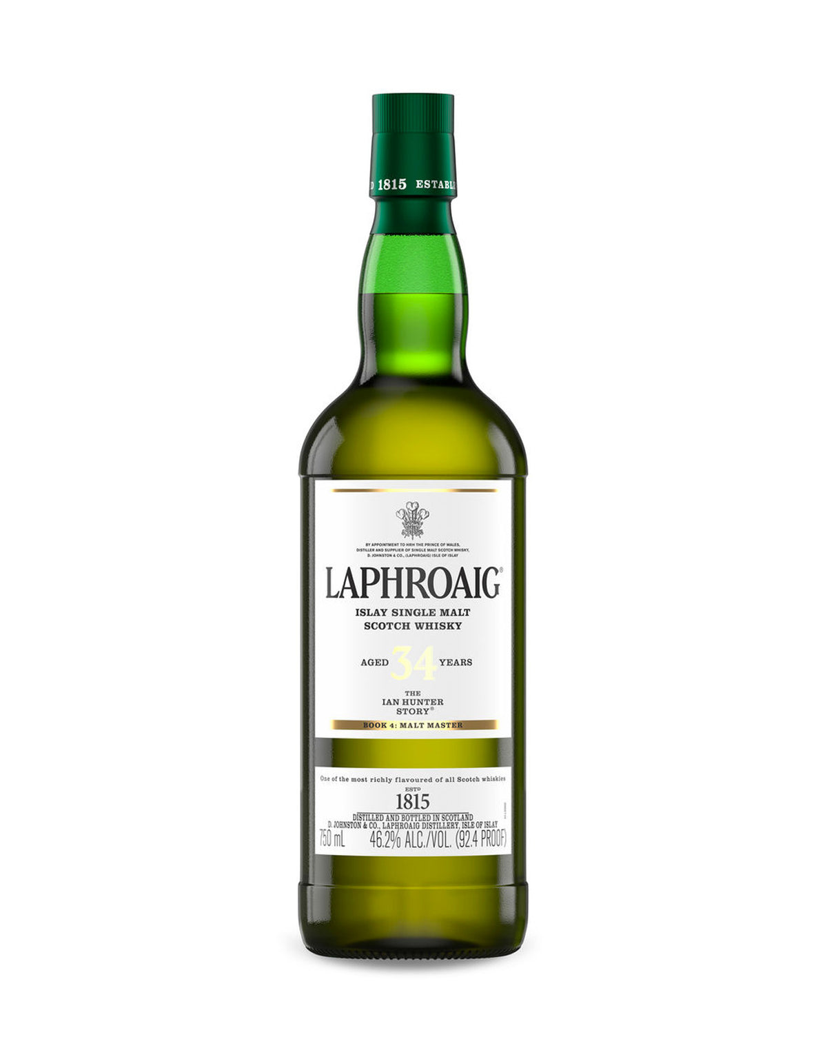 Laphroaig 34 Year Old Ian Hunter Story: Book 5 Single Malt Whisky