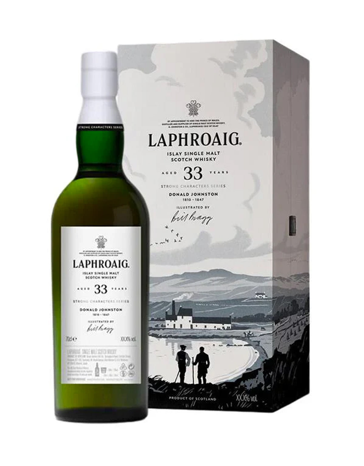 Laphroaig Strong Characters 33 Year Old Islay Single Malt
