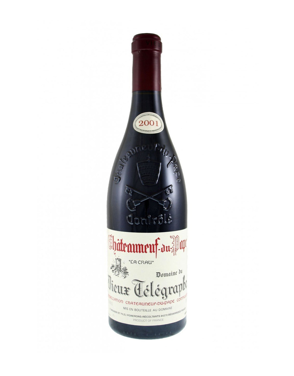 Le Vieux Telegraphe Chateauneuf du Pape 'La Crau' - ZYN THE WINE MARKET LTD.
