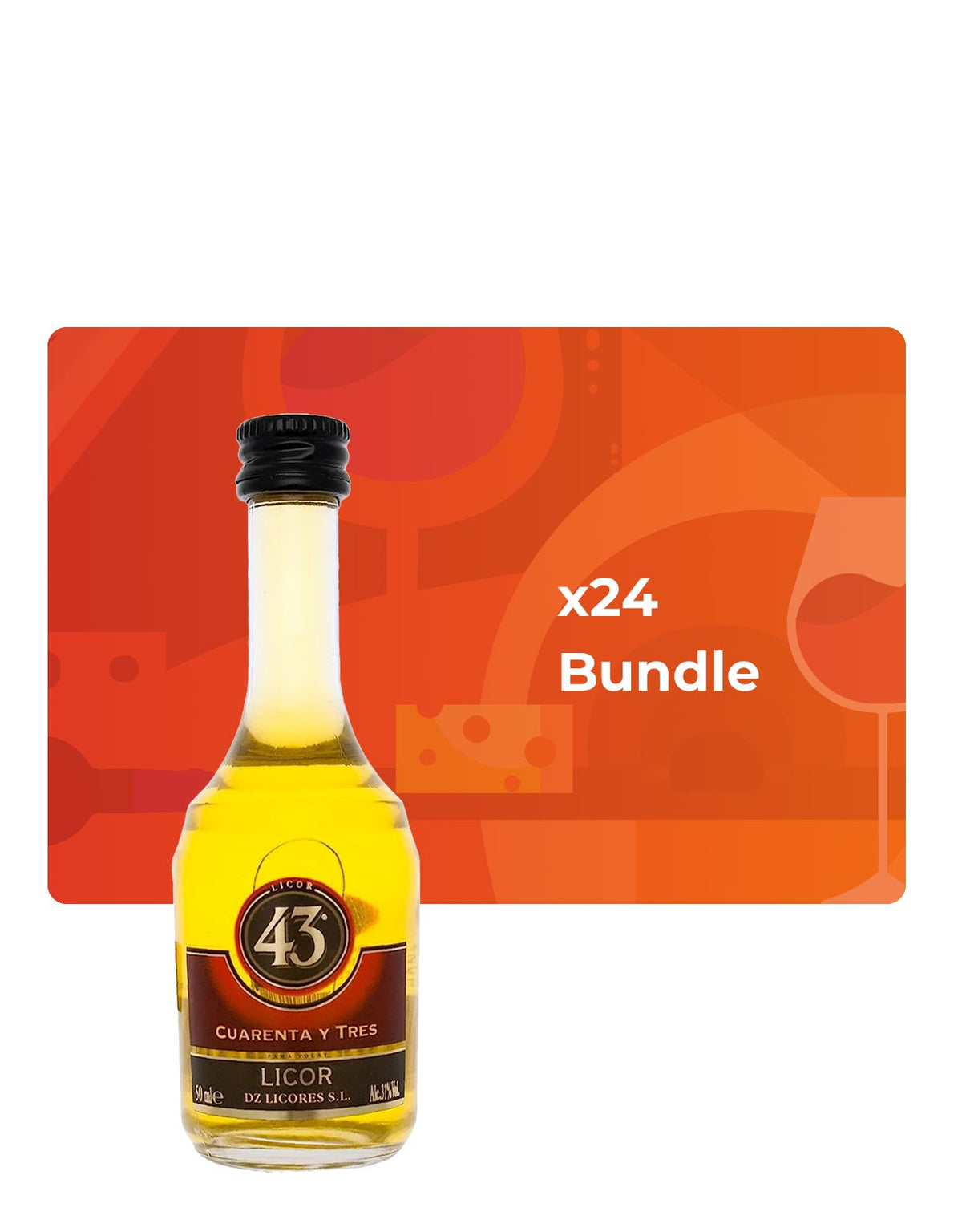 Licor 43 - Mini 50 ml - Bundle & Save
