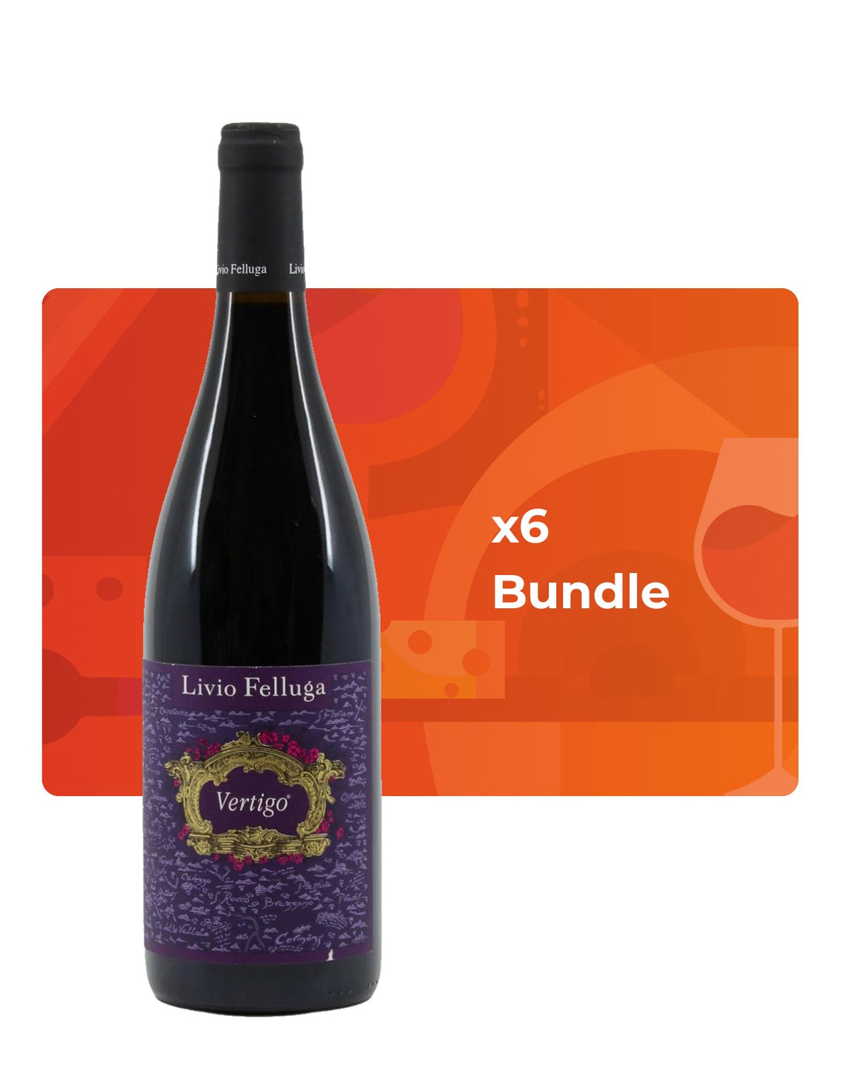 Livio Felluga Vertigo Rosso - Bundle & Save