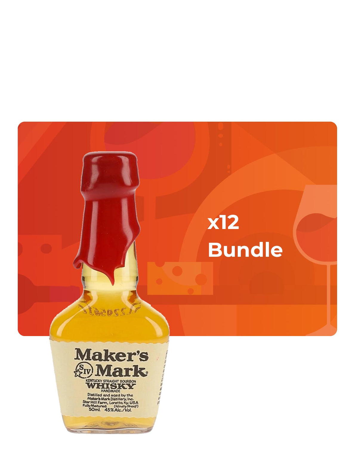 Maker's Mark - Mini 50 ml - Bundle & Save