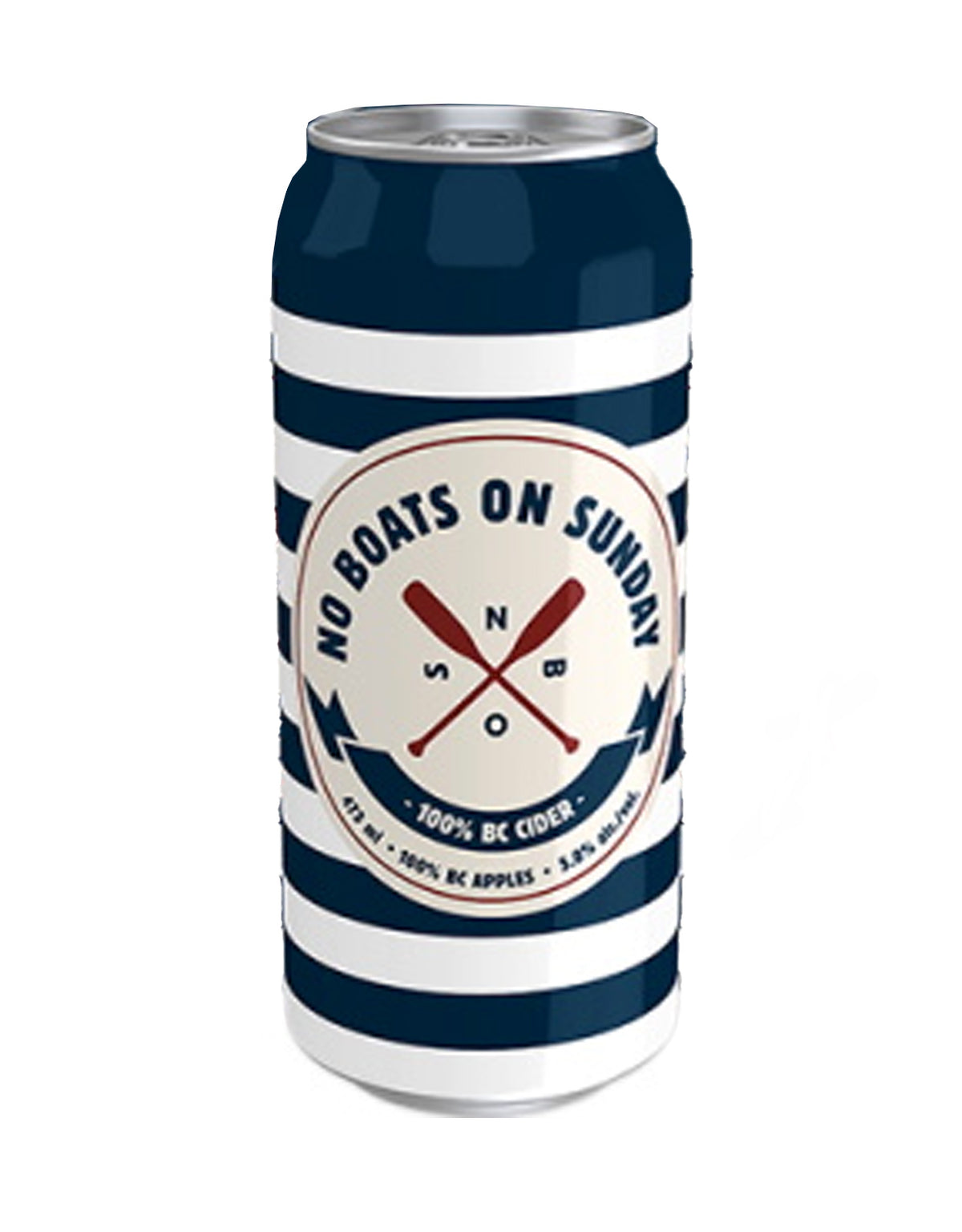 No Boats On Sunday BC Cider 473ml – 24 Cans