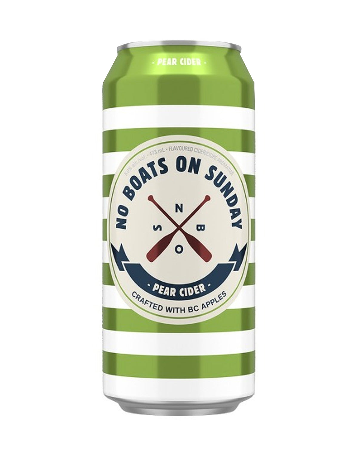 No Boats On Sunday Pear Cider 473ml – 24 Cans