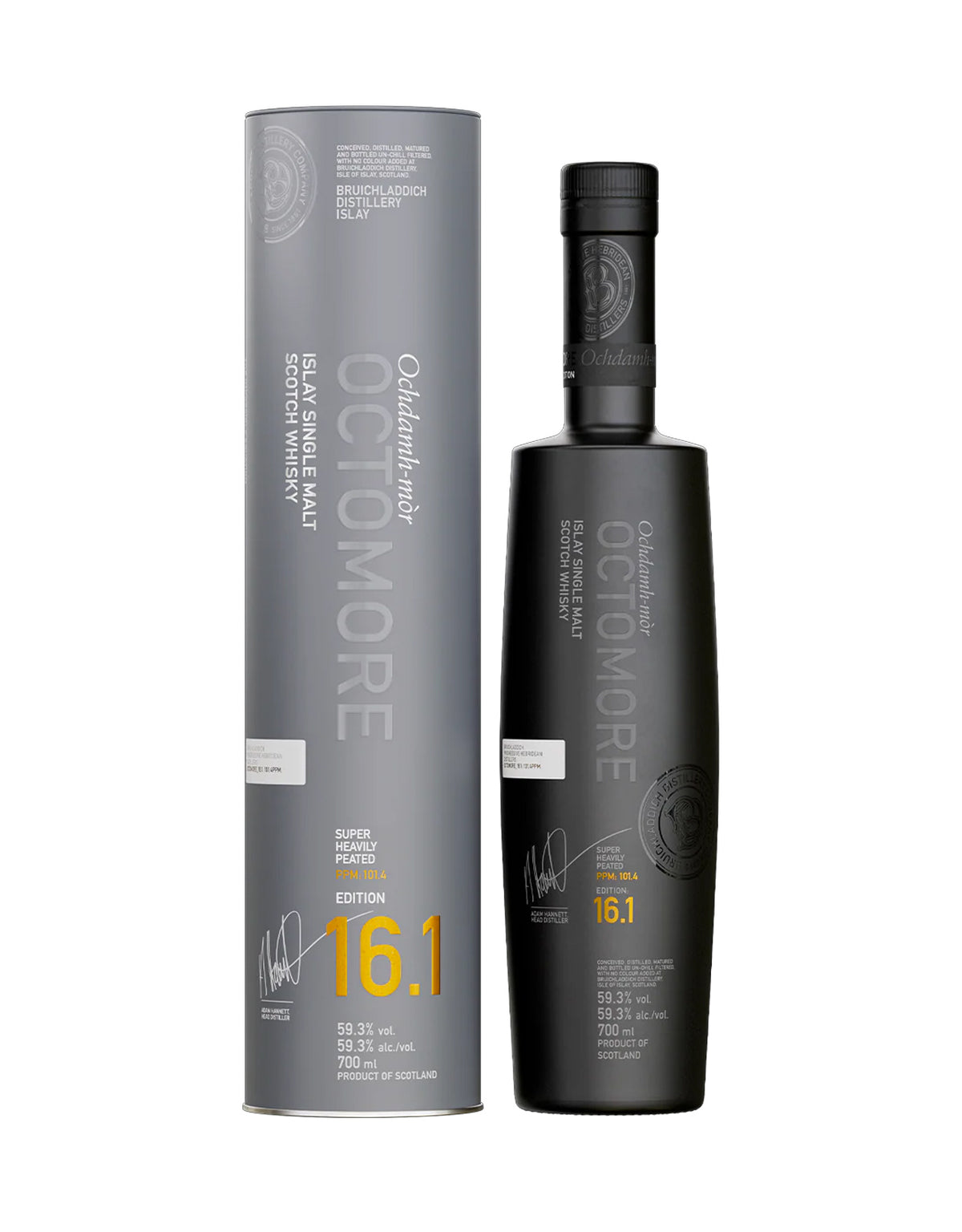 Bruichladdich Octomore 16.1 Super Heavily Peated Single Malt