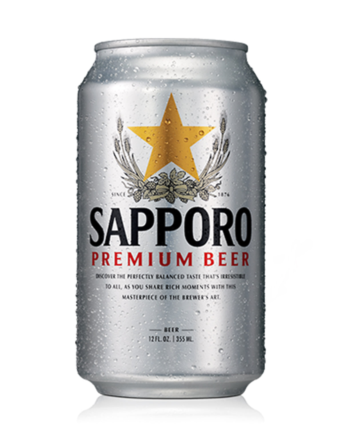 Sapporo Canada 355 ml - 12 Bottles