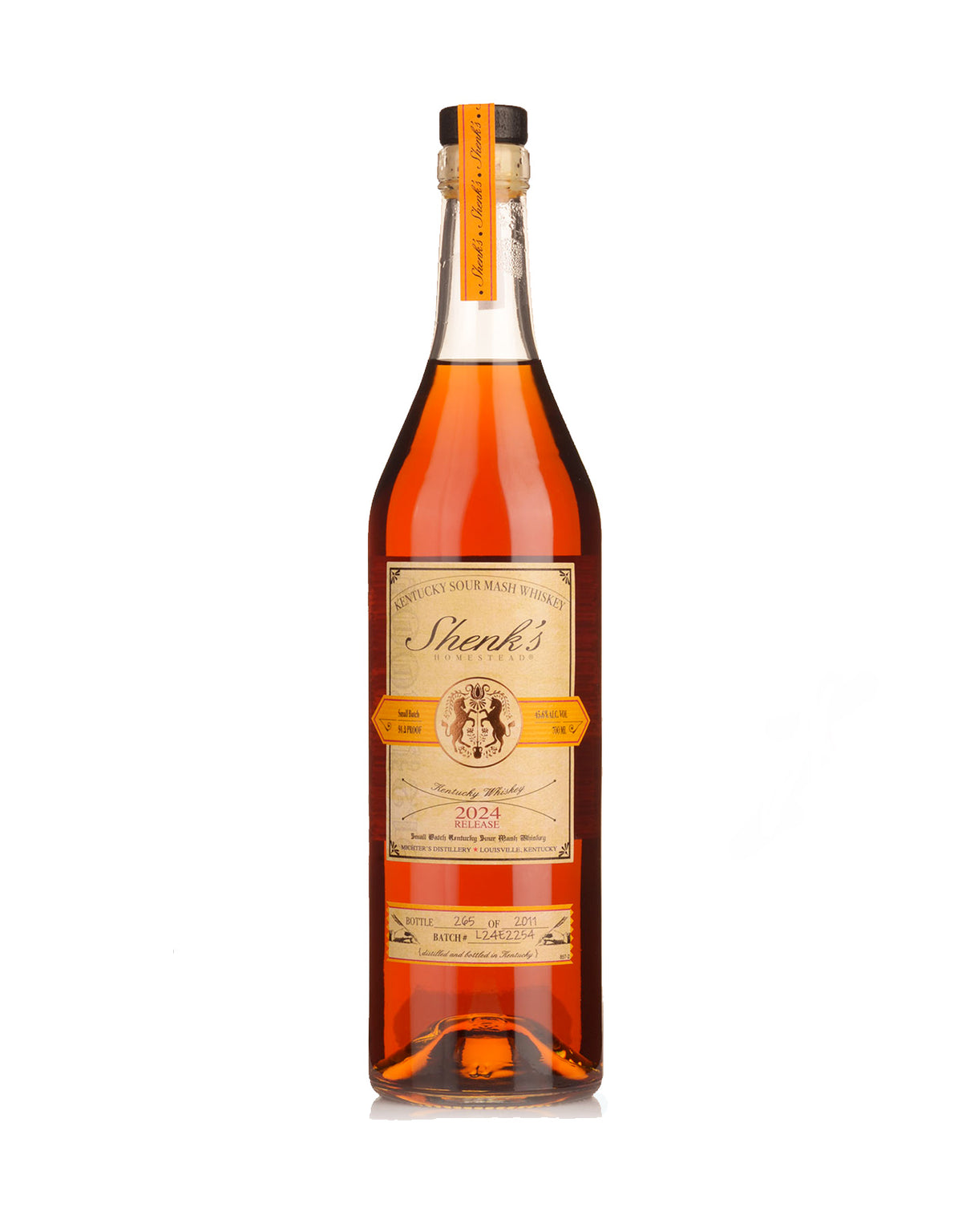 Shenk's Homestead Sour Mash Whiskey - 2024 Release