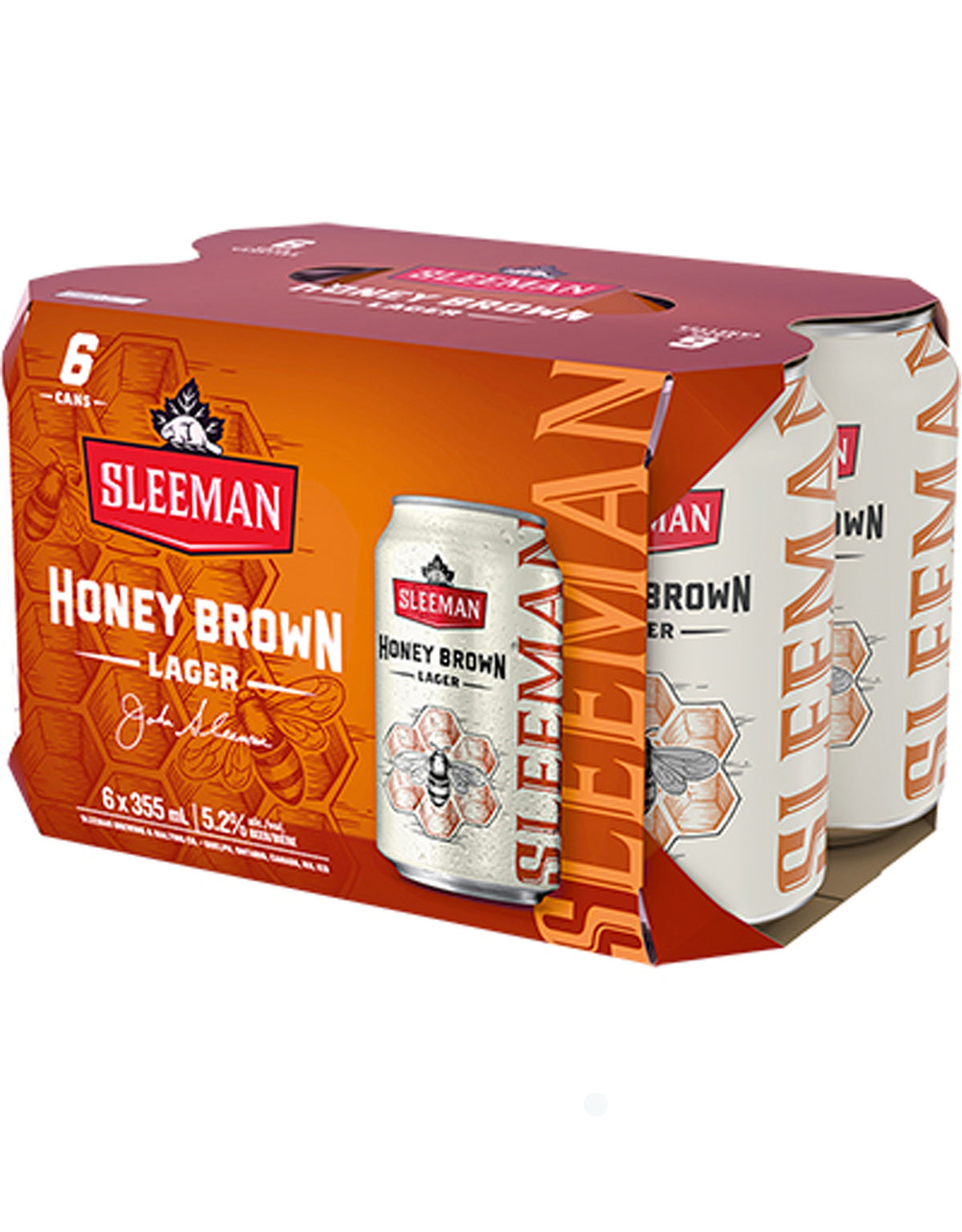 Sleeman Honey Brown 355 ml - 6 Cans