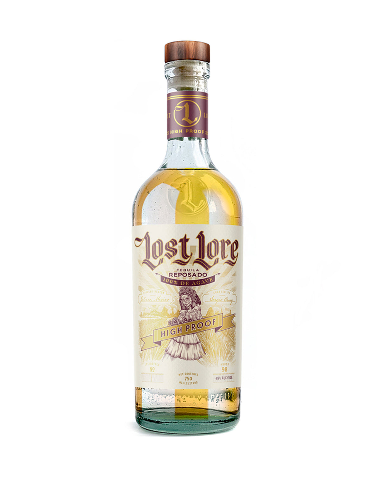 Tequila Lost Lore Reposado High Proof