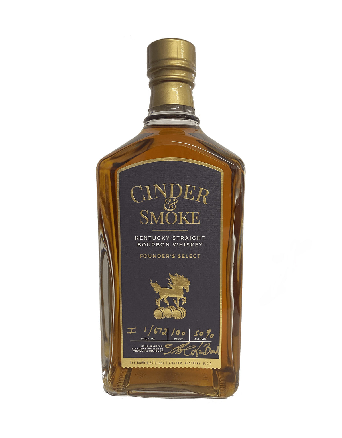 The Bard Distillery Cinder & Smoke Bourbon