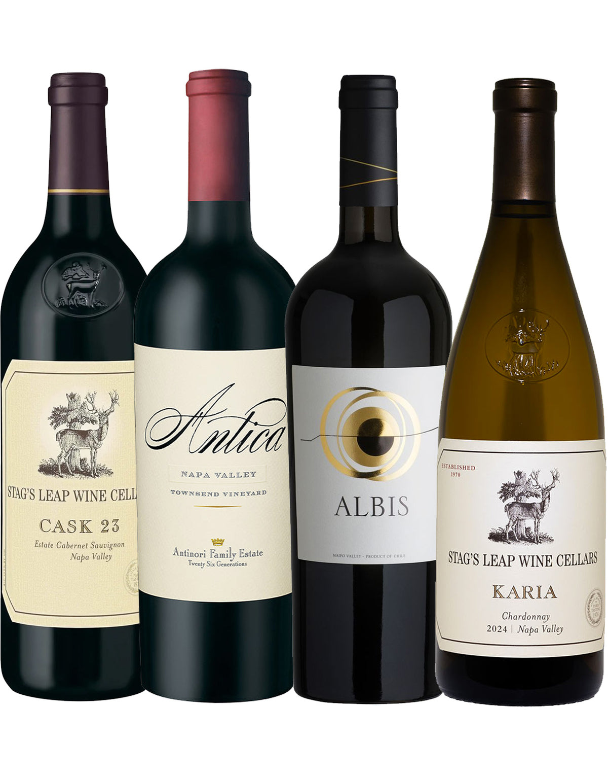 Global Reserve of the Antinori Empire - 4 Bottles Bundled by ZYN