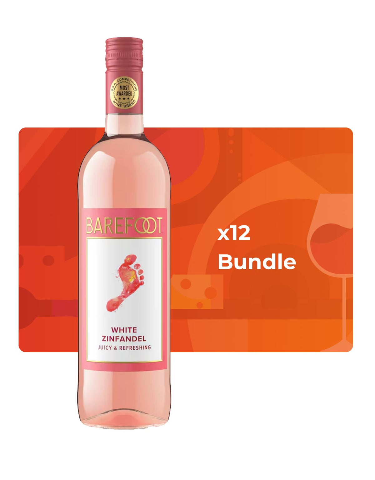Barefoot White Zinfandel - Bundle & Save