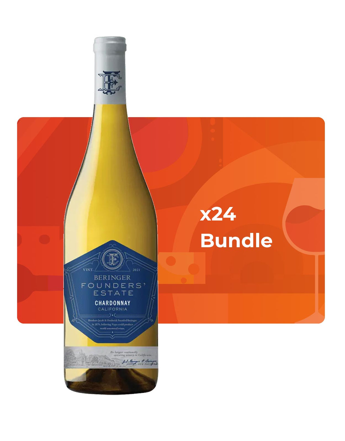 Beringer Chardonnay Founders' Estate - Bundle & Save