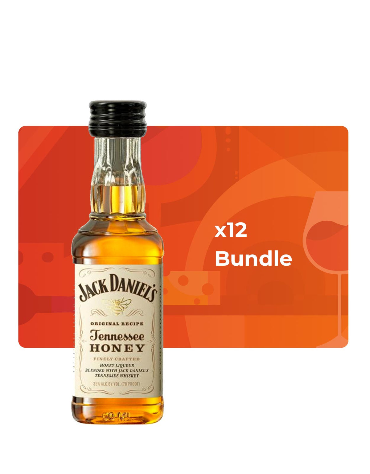 Jack Daniel's Tennessee Honey - Mini 50 ml - Bundle & Save