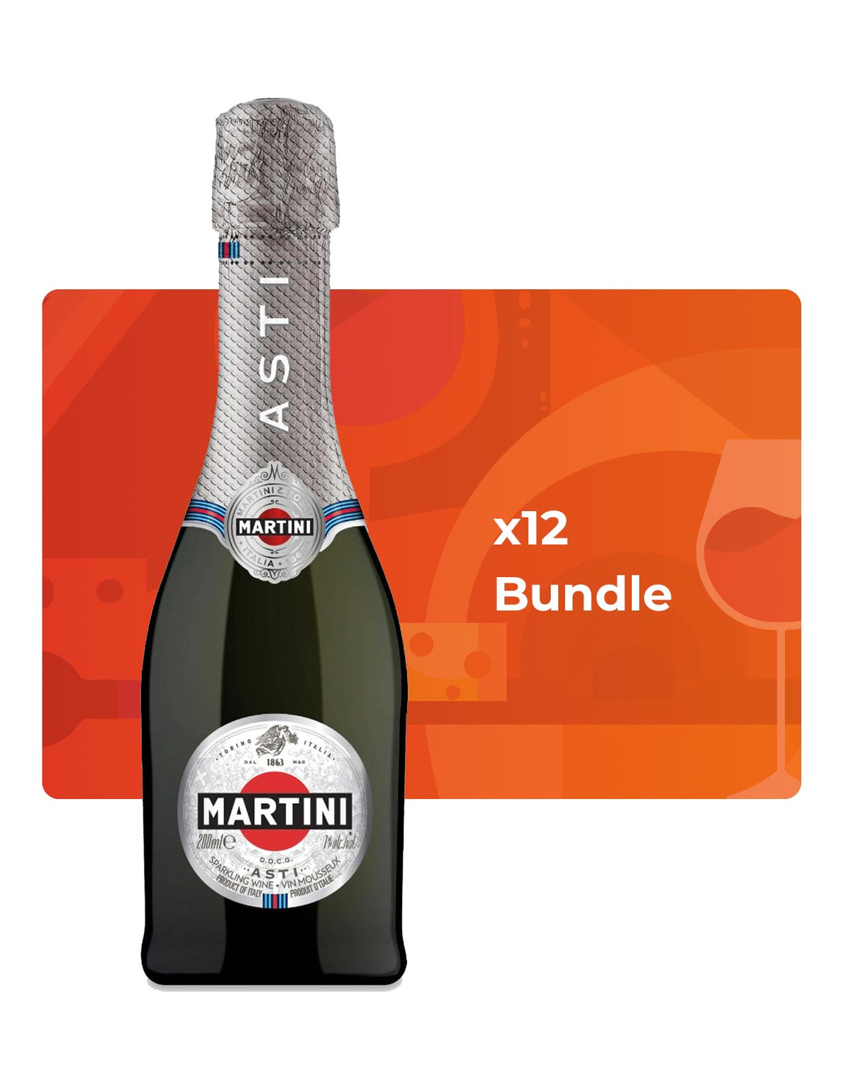 Martini & Rossi Asti (NV) - 200 ml - Bundle & Save