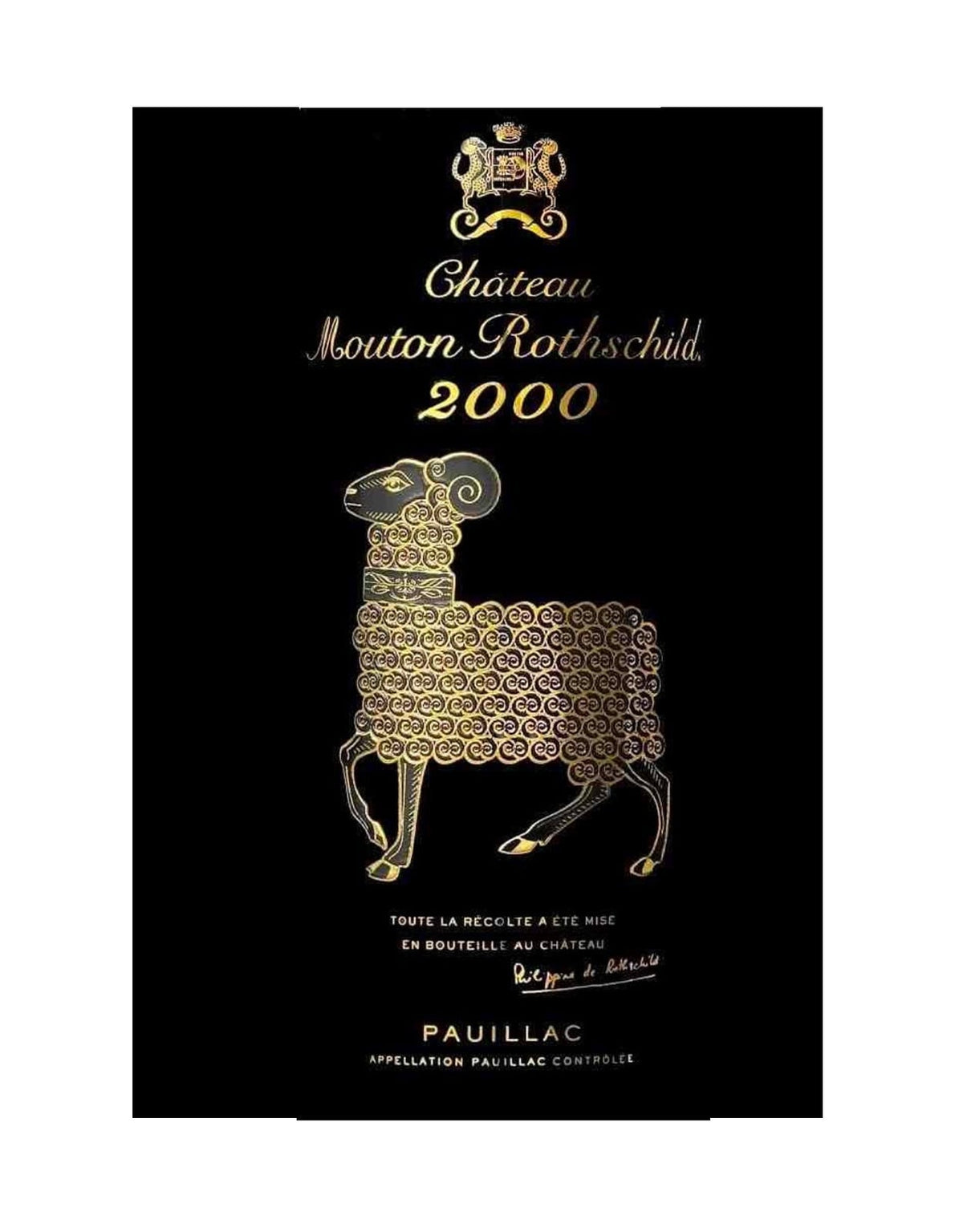Chateau Mouton Rothschild 2000 - 1.5 Litre Bottle