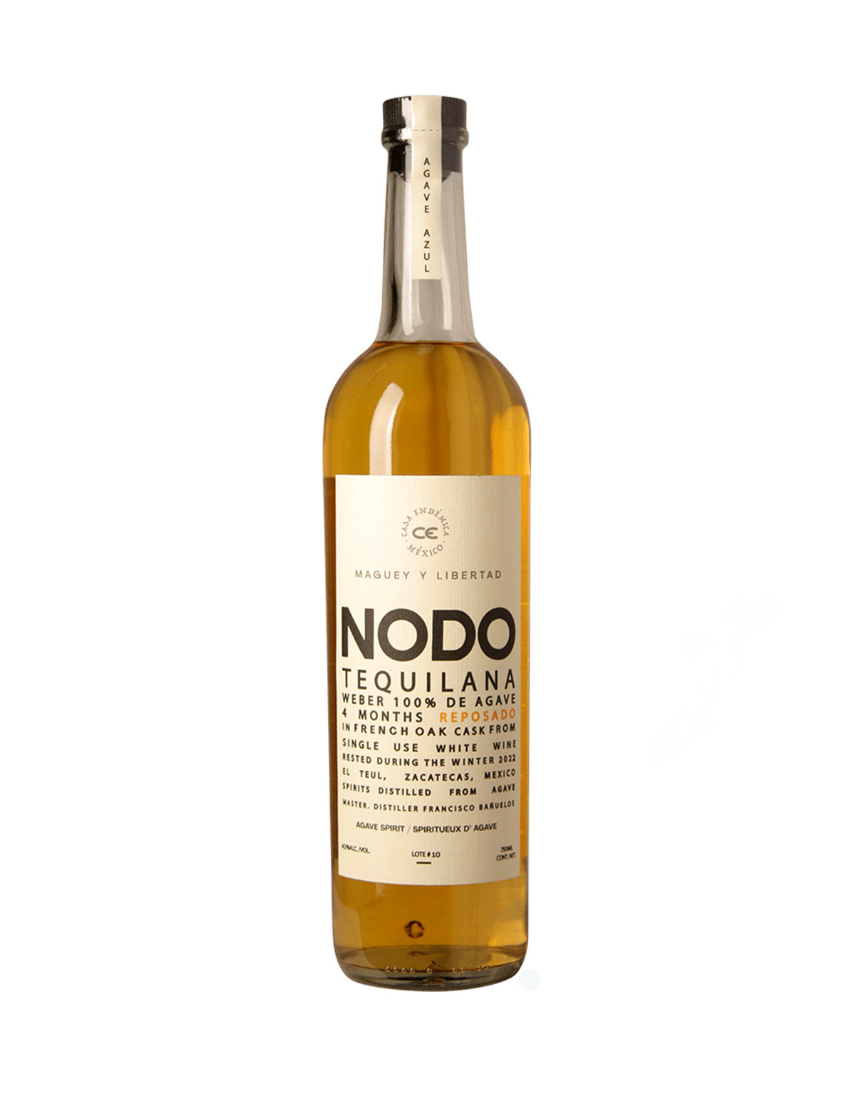 NODO Tequilana Reposado - ZYN THE WINE MARKET LTD.