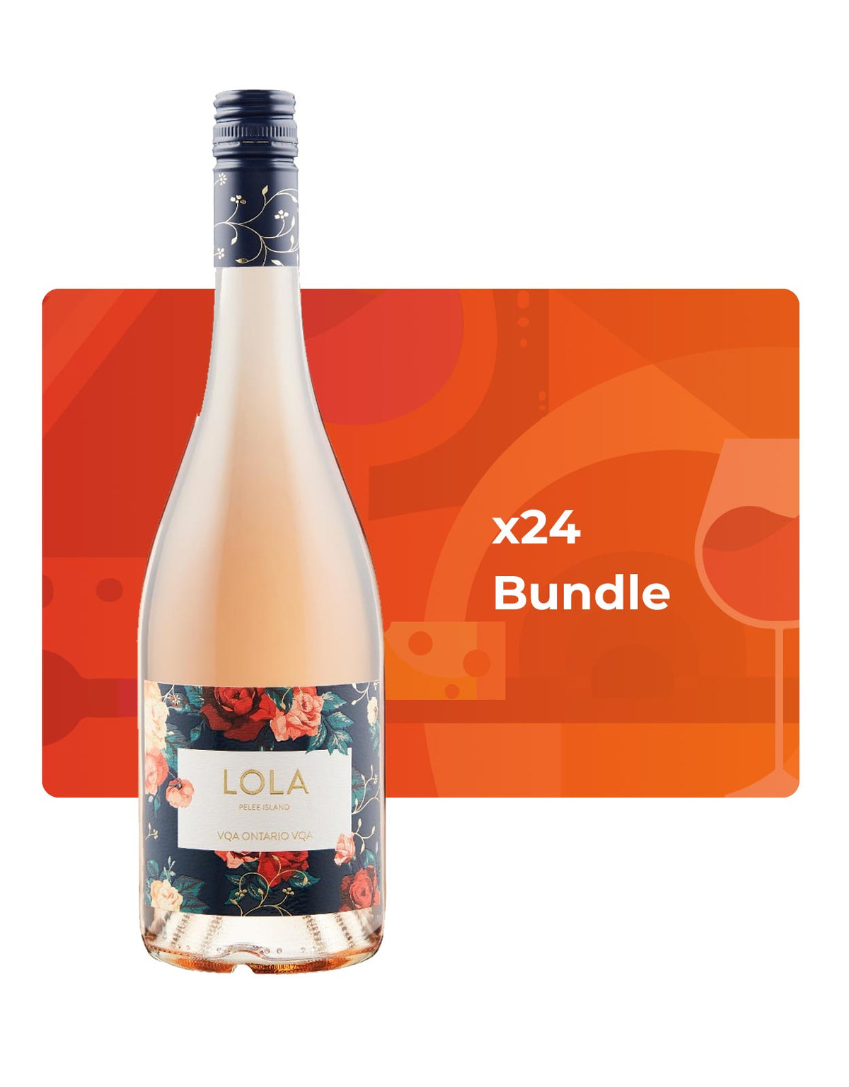 Pelee Island Lola Sparkling Rose - Bundle & Save
