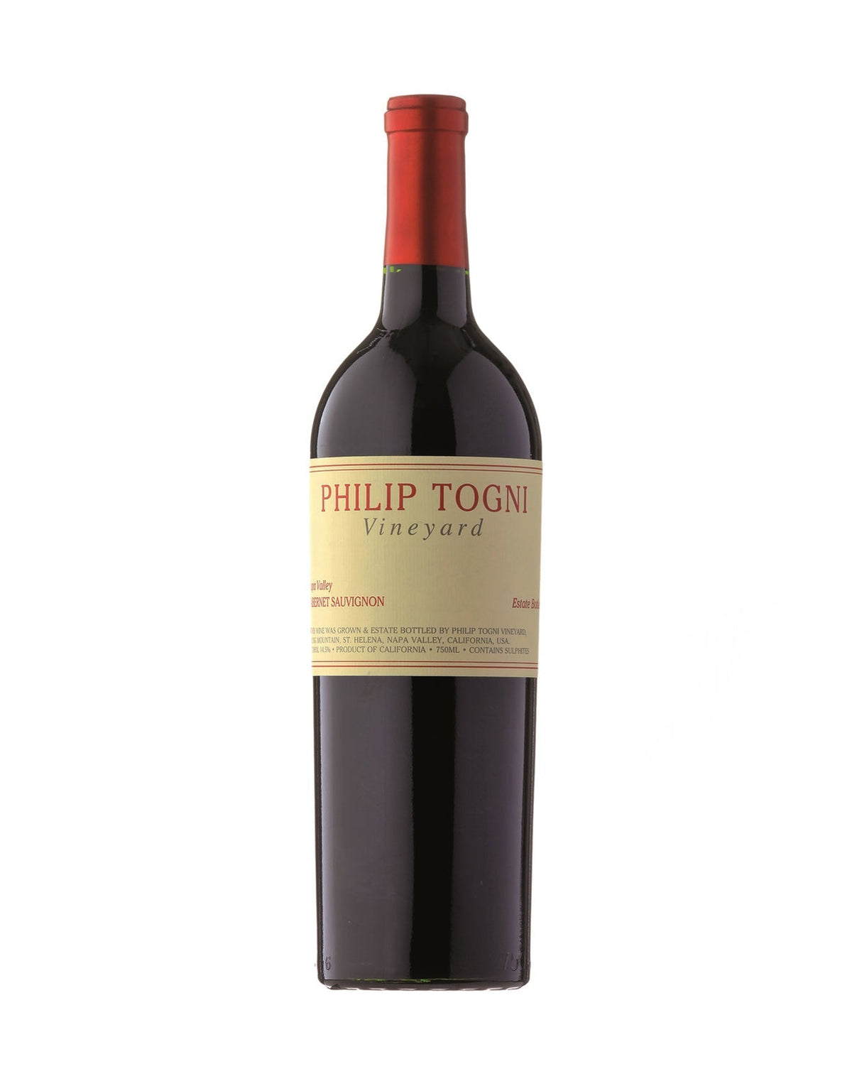 Philip Togni Cabernet Sauvignon Spring Mountain 2018 - ZYN THE WINE MARKET LTD.