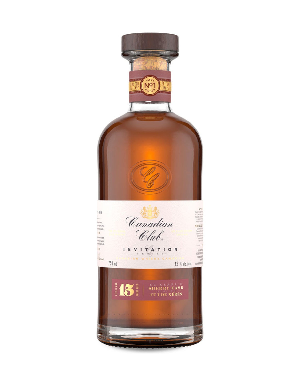 Canadian Club Invitation Classic 15 Year Old Sherry Cask