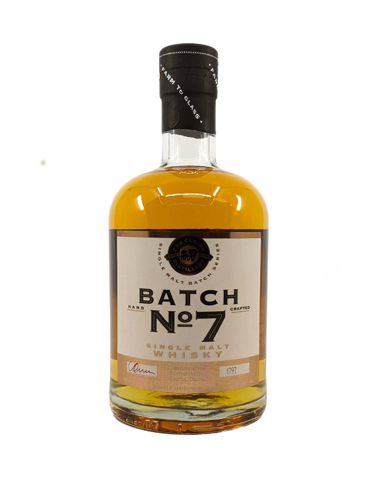 Eau Claire Distillery Single Malt Whisky Batch 007