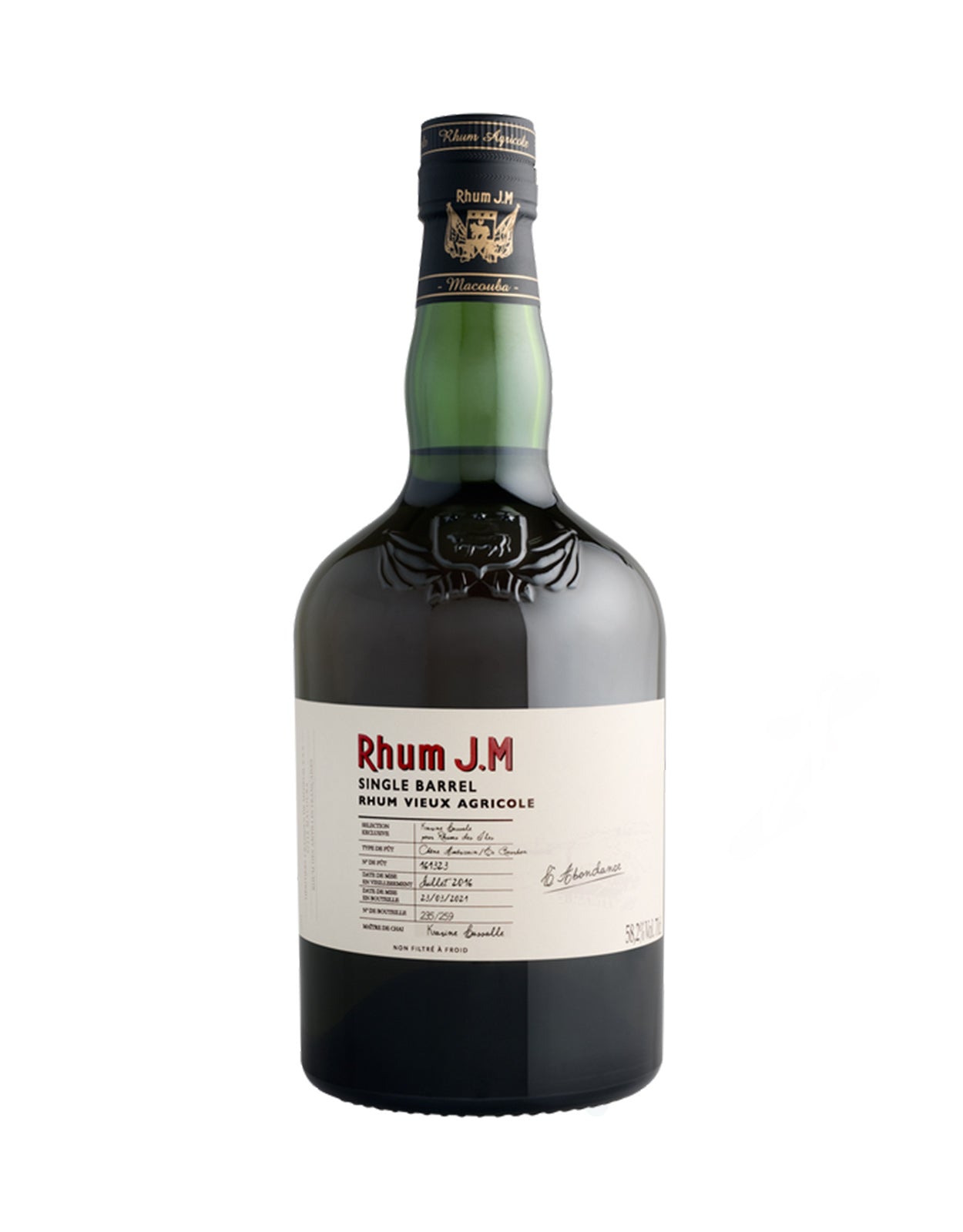 Rhum JM 2016 Single Barrel Ex Bourbon