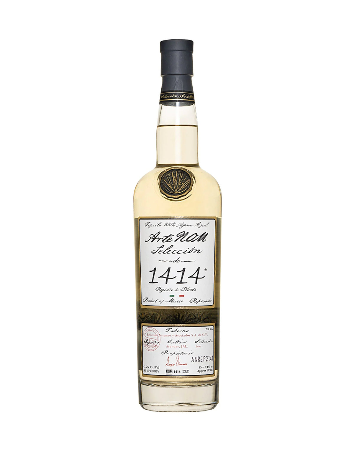 Tequila Arte NOM 1414 Reposado - ZYN THE WINE MARKET LTD.