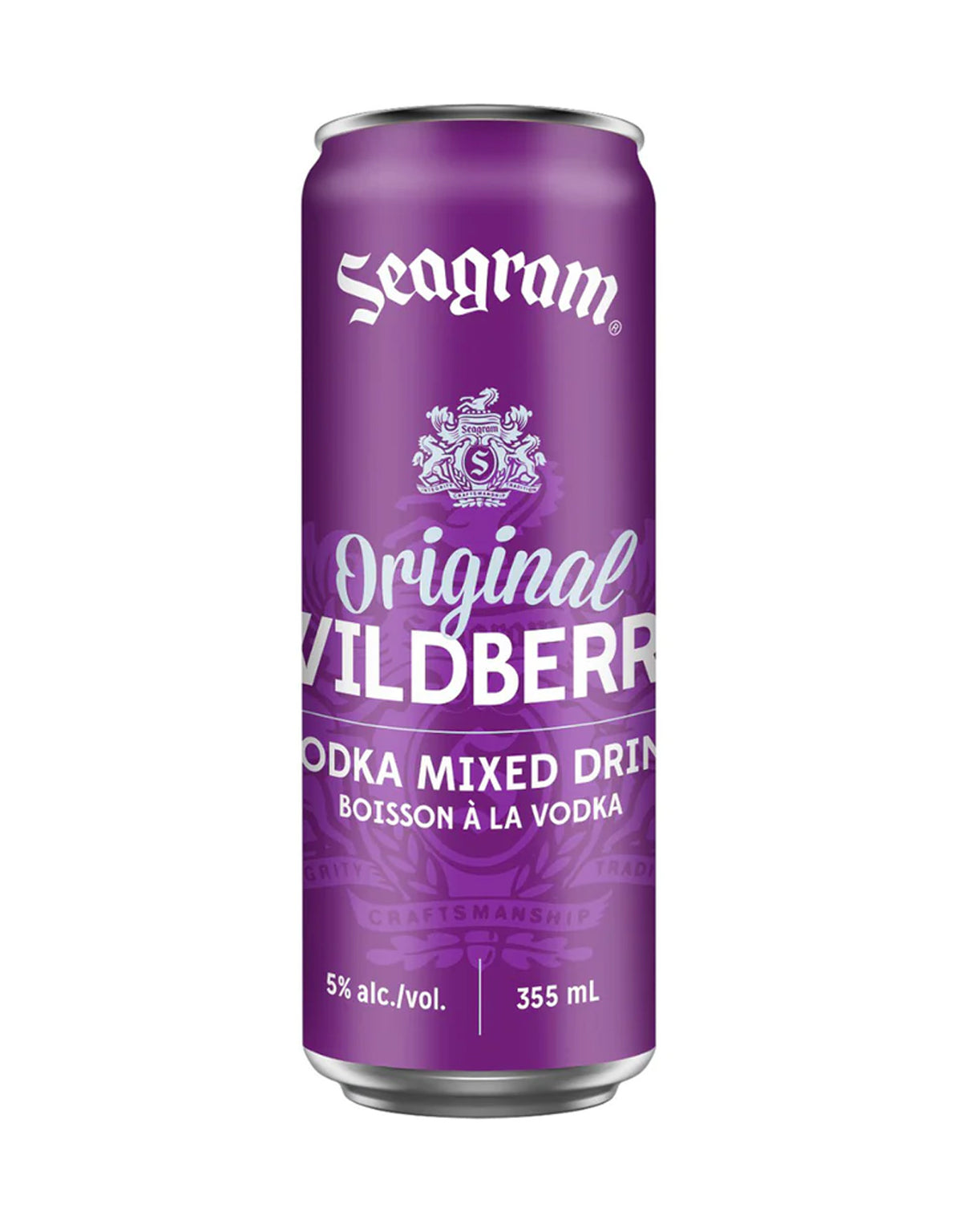 Seagram Wildberry 355 ml 24 Cans ZYN THE WINE MARKET LTD.