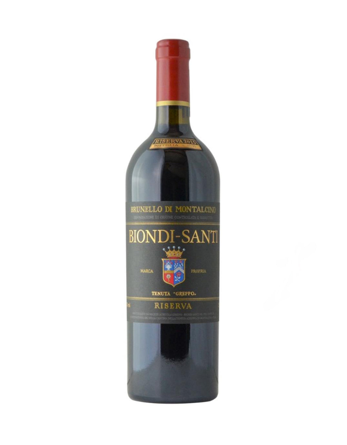 Biondi Santi Tenuta Greppo Brunello di Montalcino Riserva 2015 - ZYN THE WINE MARKET LTD.