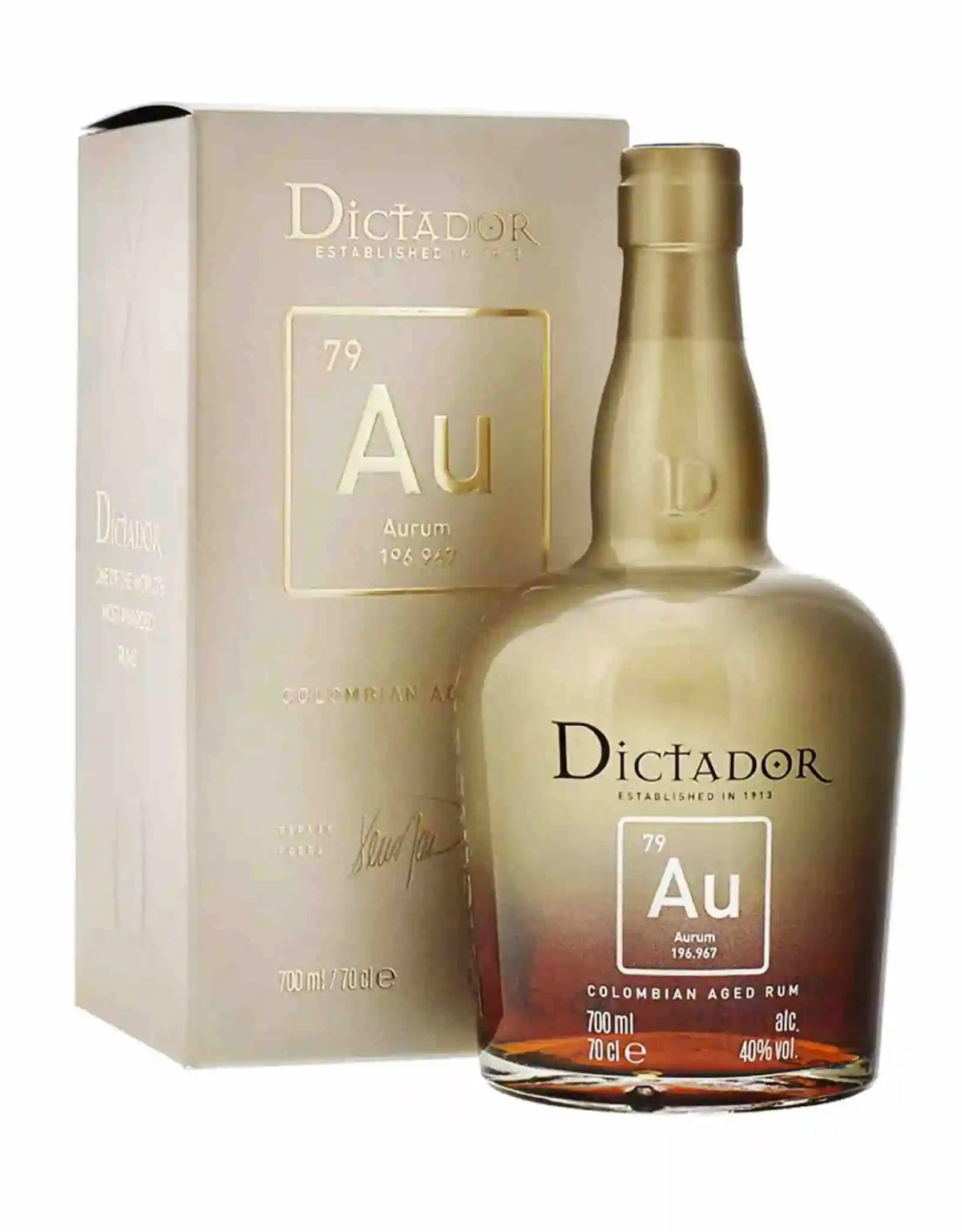 Dictador XO Aurum Rum - ZYN THE WINE MARKET LTD.