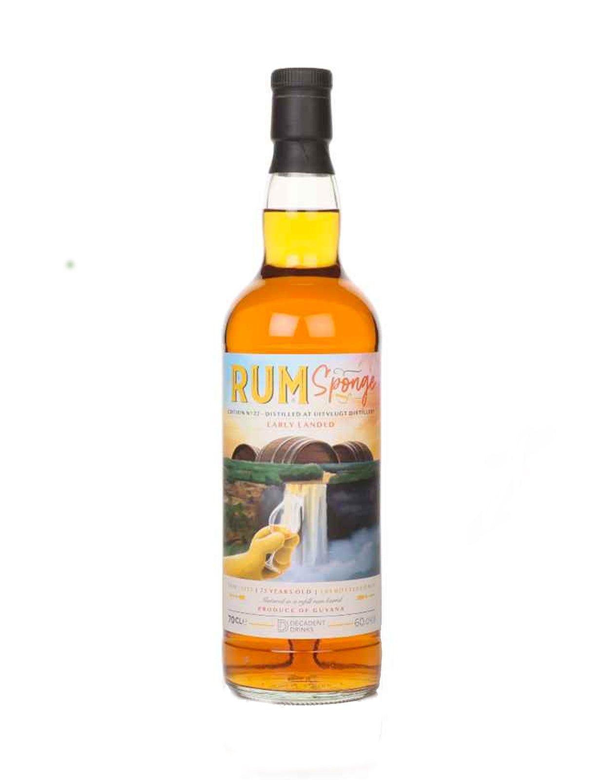 Rum Sponge Uitvlugt Rum 1998 25 Year Old Edition No.22