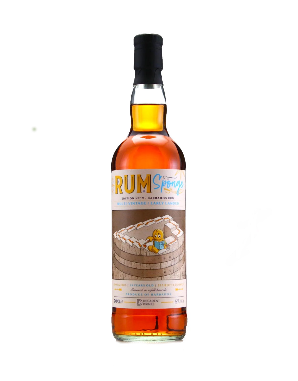 Rum Sponge Barbados Rum 15 Year Old Edition No.19