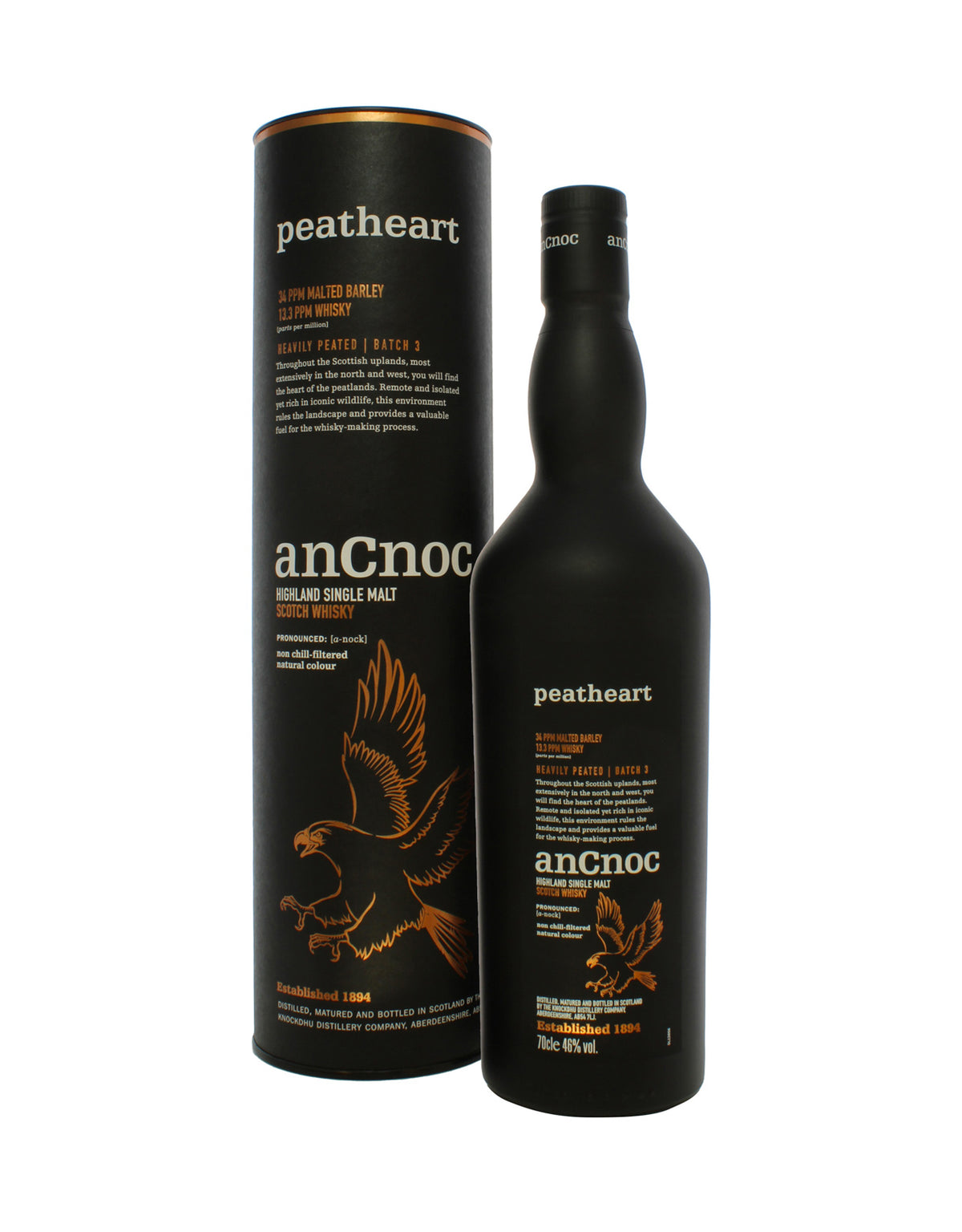 Ancnoc Peatheart Batch 3 - ZYN THE WINE MARKET LTD.