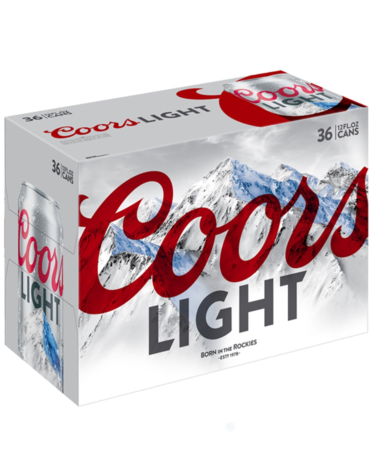 Coors Light 355 ml - 36 Cans