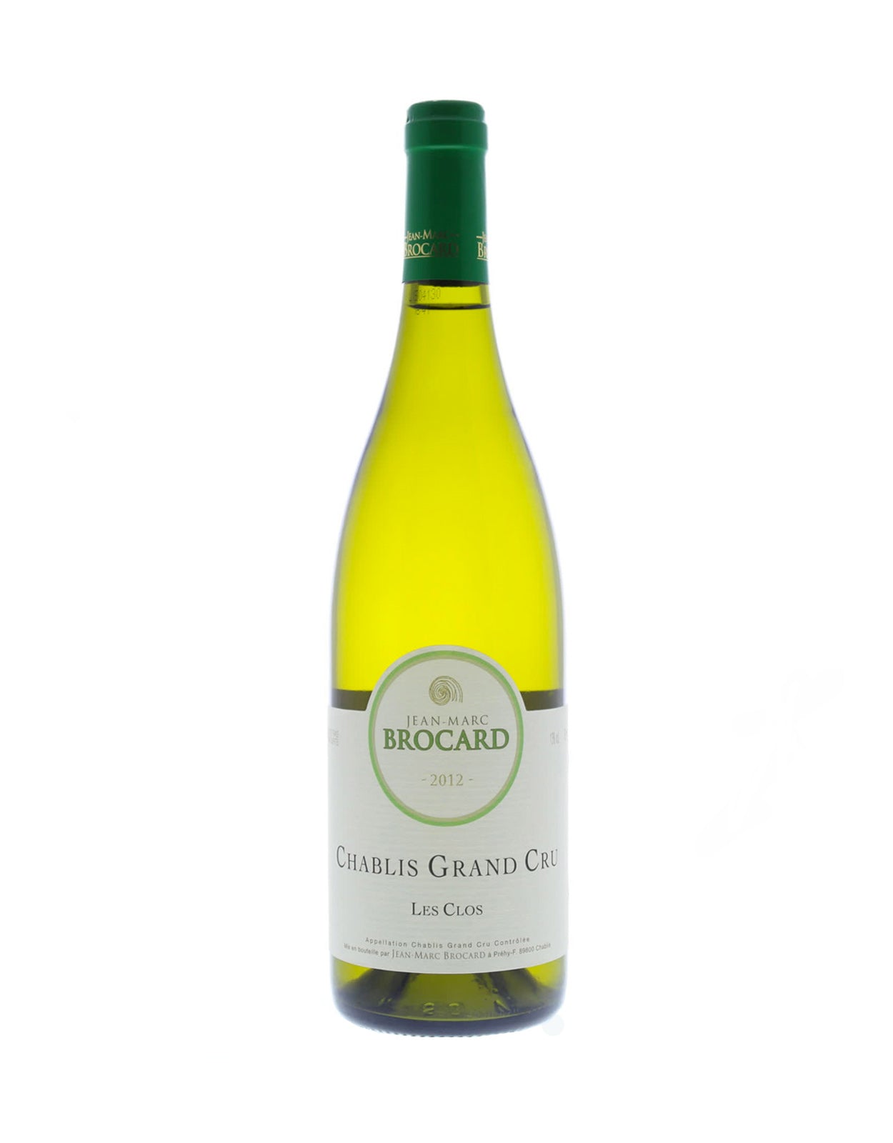 Jean Marc Brocard Chablis 'Les Clos' Grand Cru 2012 - 1.5 Litre Bottle