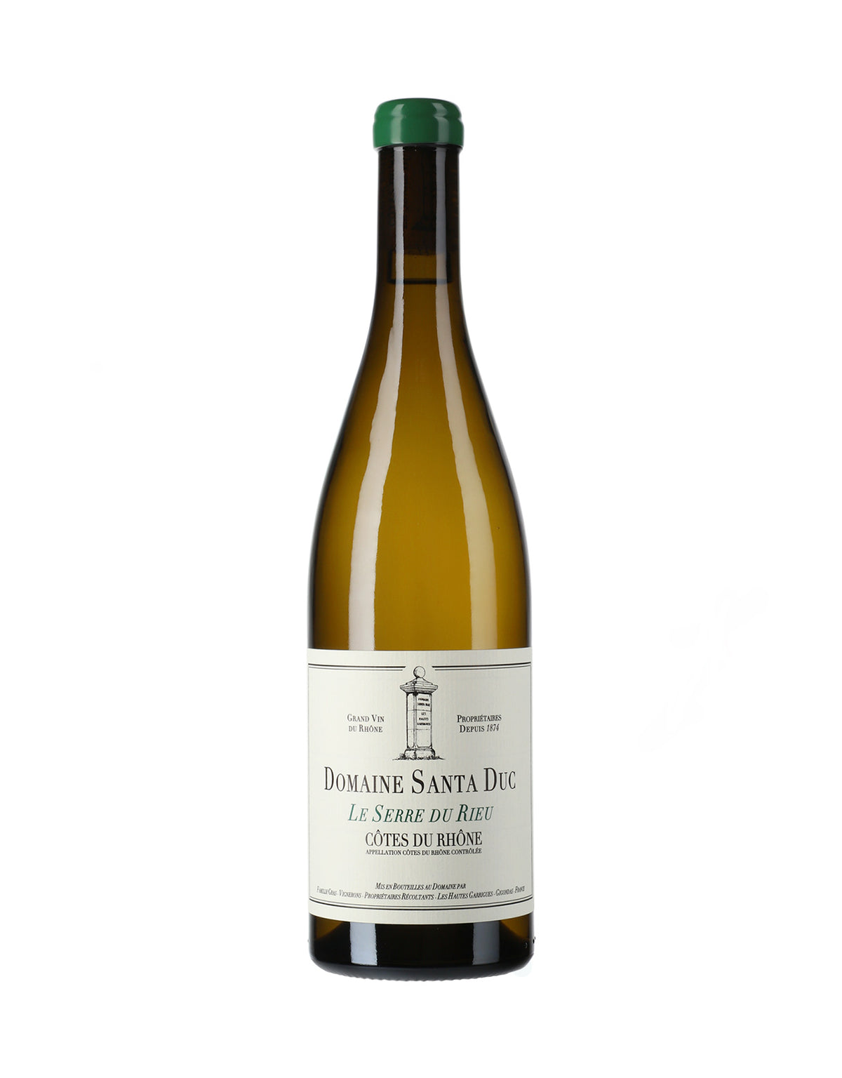 Domaine Santa Duc Le Serre du Rieu Blanc 2021 - ZYN THE WINE MARKET LTD.