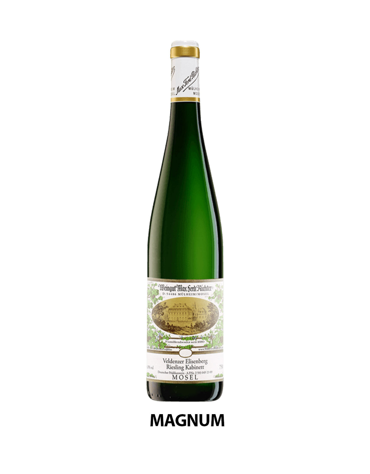 Max Ferdinand Richter Veldenzer Elisenberg Riesling Kabinett 2018 - 1.5 Litre Bottle - ZYN THE WINE MARKET LTD.