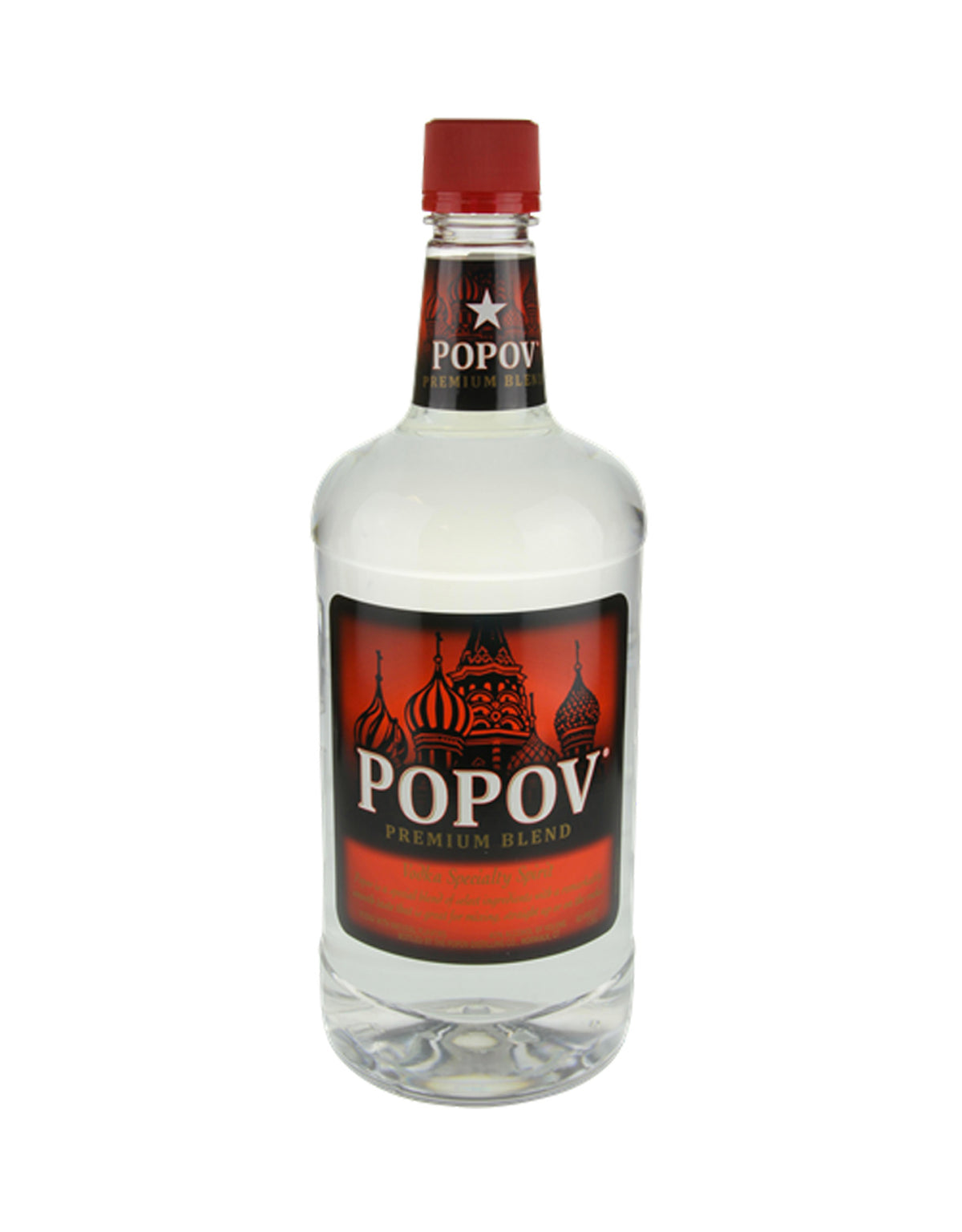 Popov Vodka - 1.75 Litre - ZYN THE WINE MARKET LTD.