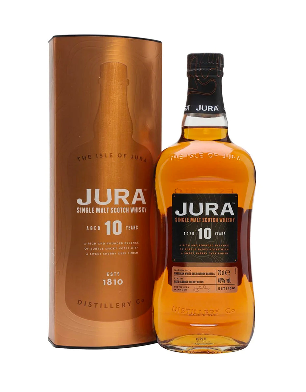 Jura 10 Year Old Single Malt Scotch Whisky - ZYN THE WINE MARKET LTD.
