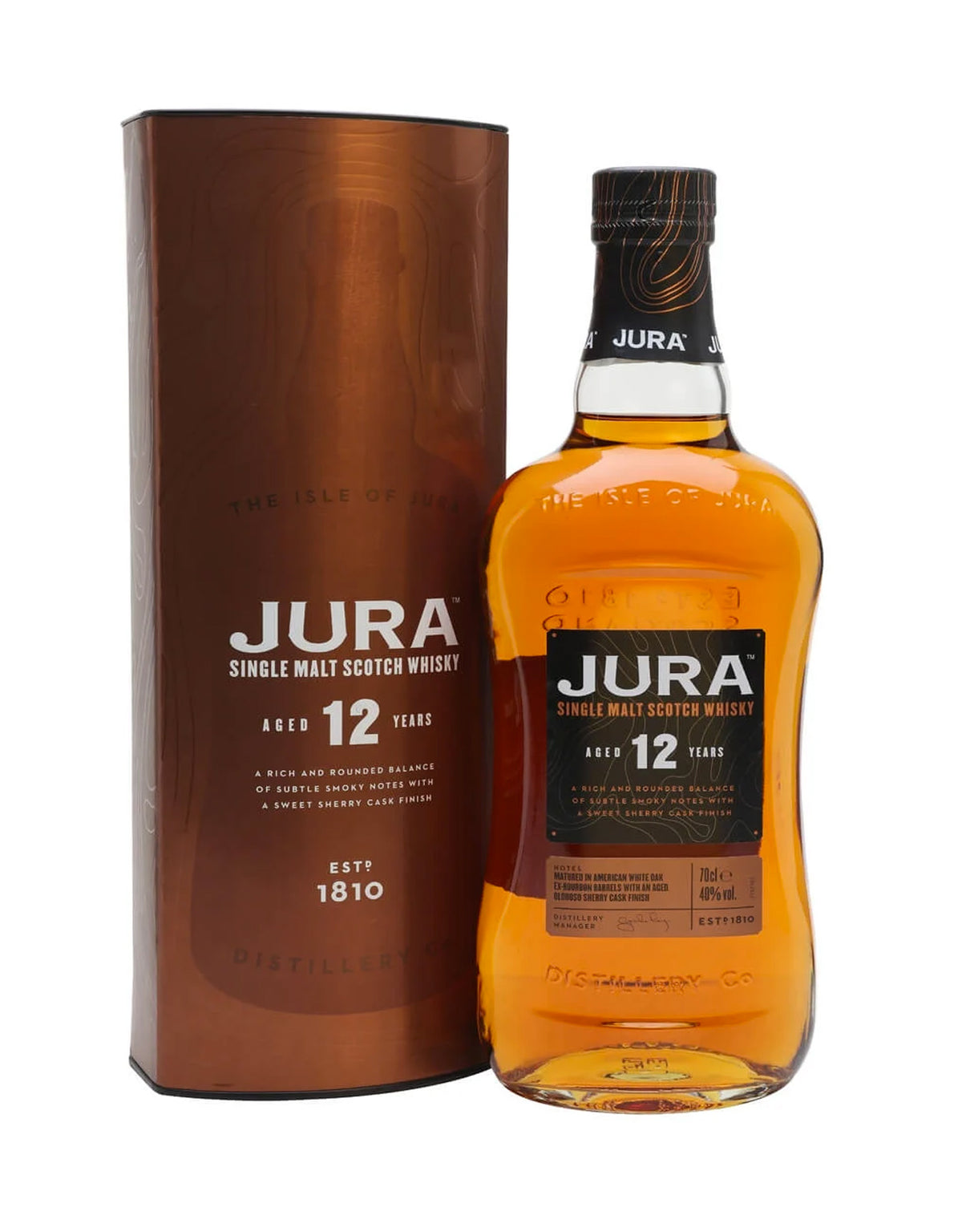 Jura 12 Year Old Single Malt Scotch Whisky - ZYN THE WINE MARKET LTD.